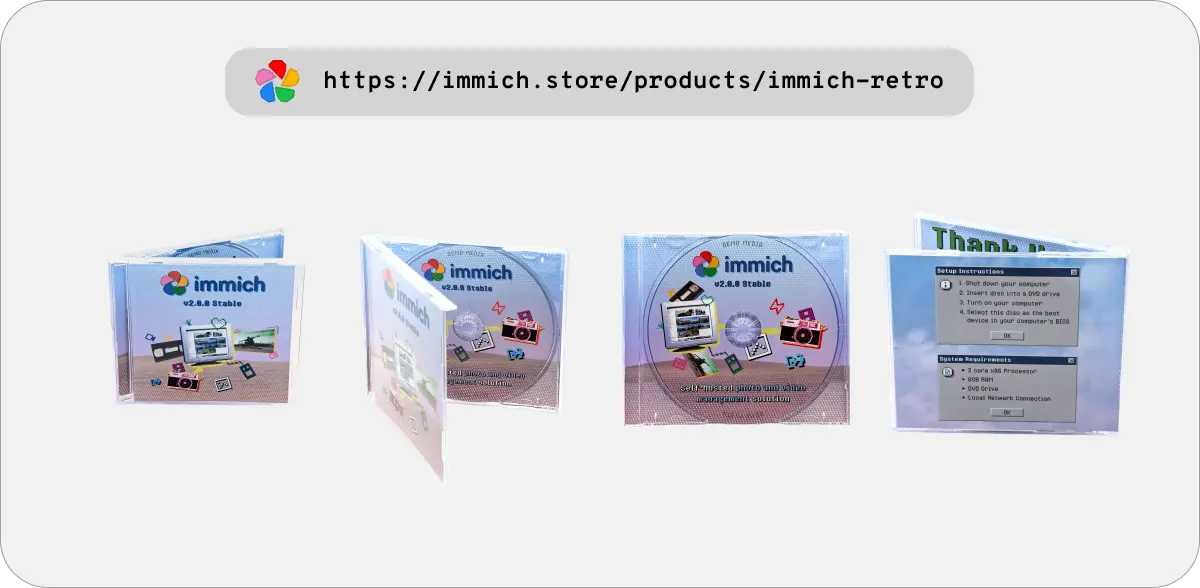 New retro demo DVD